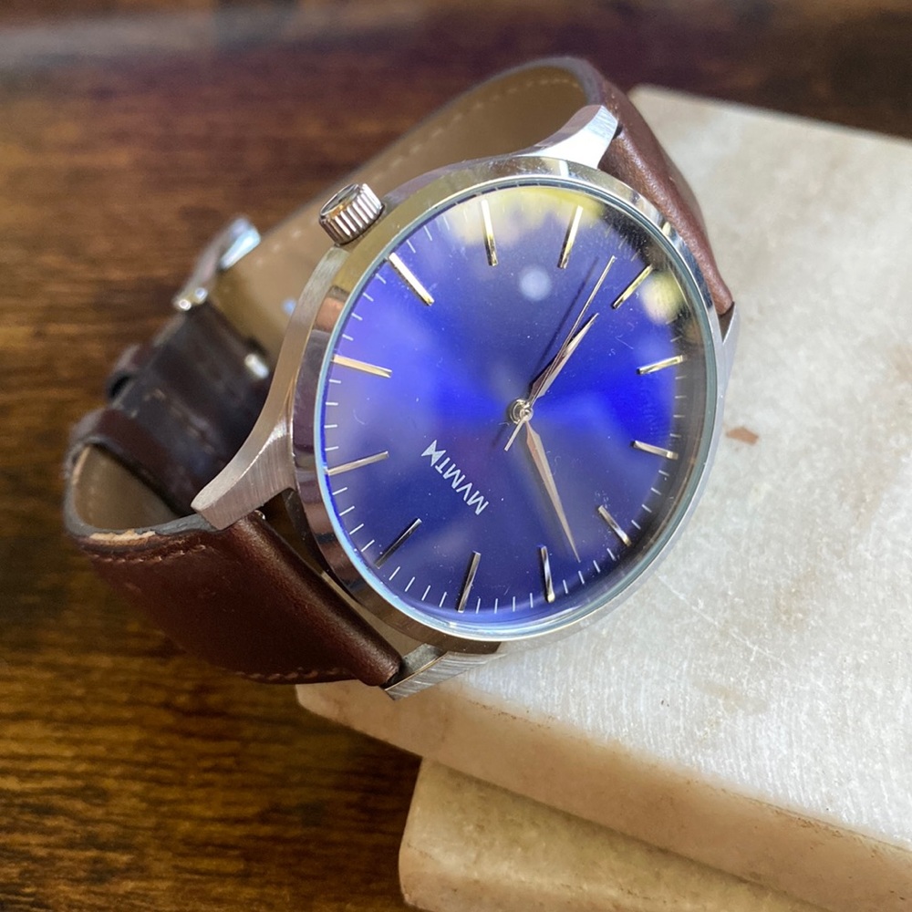 MVMT - 40 Series - Blue face watch